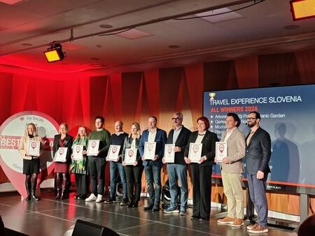 Veliki planini in Arboretumu Volčji Potok prestižni nagradi