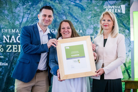 Kamnik na Zelenem dnevu slovenskega turizma ponovno z zlatim znakom Slovenia Green