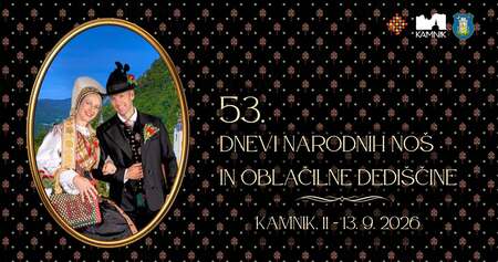 Vabilo k sodelovanju v tradicionalni povorki narodnih noš v okviru 53. Dnevov narodnih noš in oblačilne dediščine v Kamniku