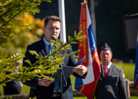 Spominska slovesnost v Golicah 